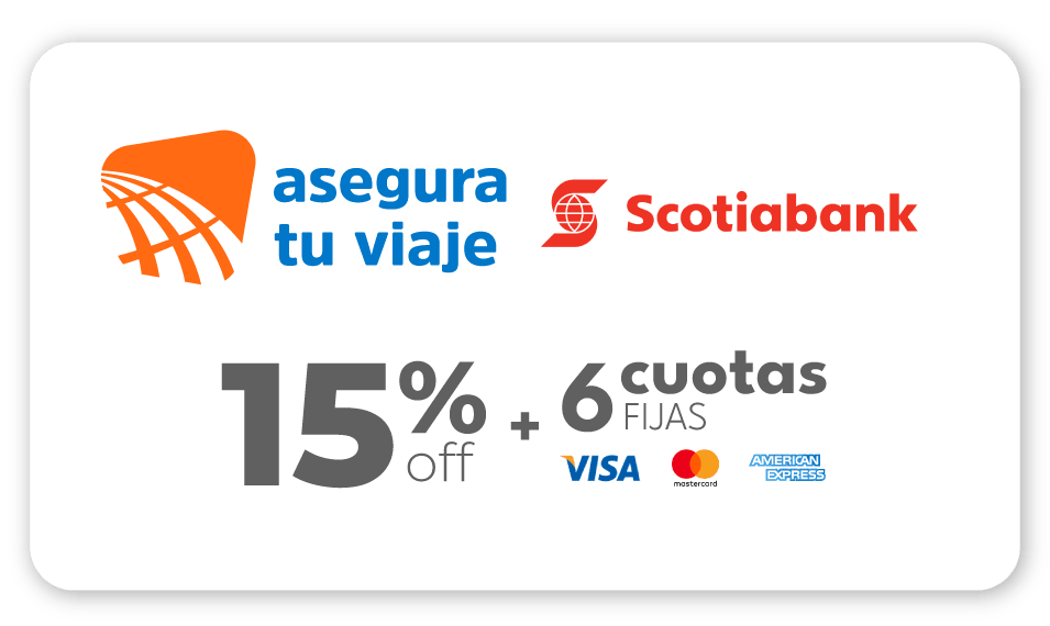 AXA 45% OFF en productos INDIVIDUALES hasta 99 años excepto nacionales y upgrades